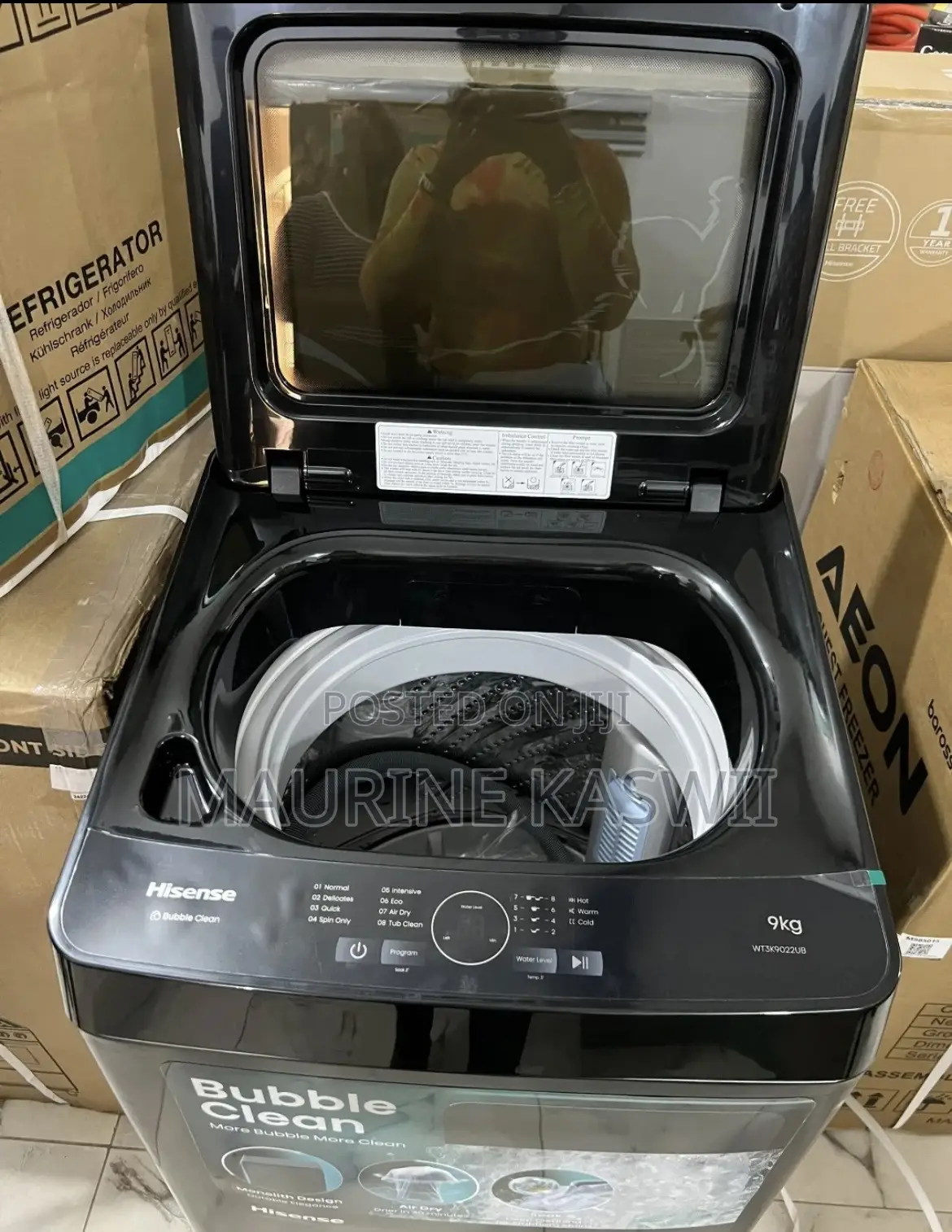 Hisense 9kg Top Load Full Automatic