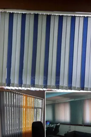 Easy to Wipe,Easy to Open and Close ,Cord Controlled Vertical Blinds