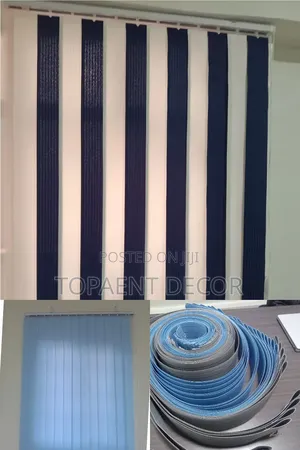 Beauty in Office With Elegant Vertical Office Window Blinds