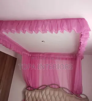 Pink Custom Made Mosquito Net Curtains for All Beds