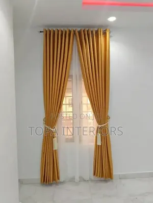 Mustard Yellow Curtains for All Rooms to Offer Privacy and Beauty
