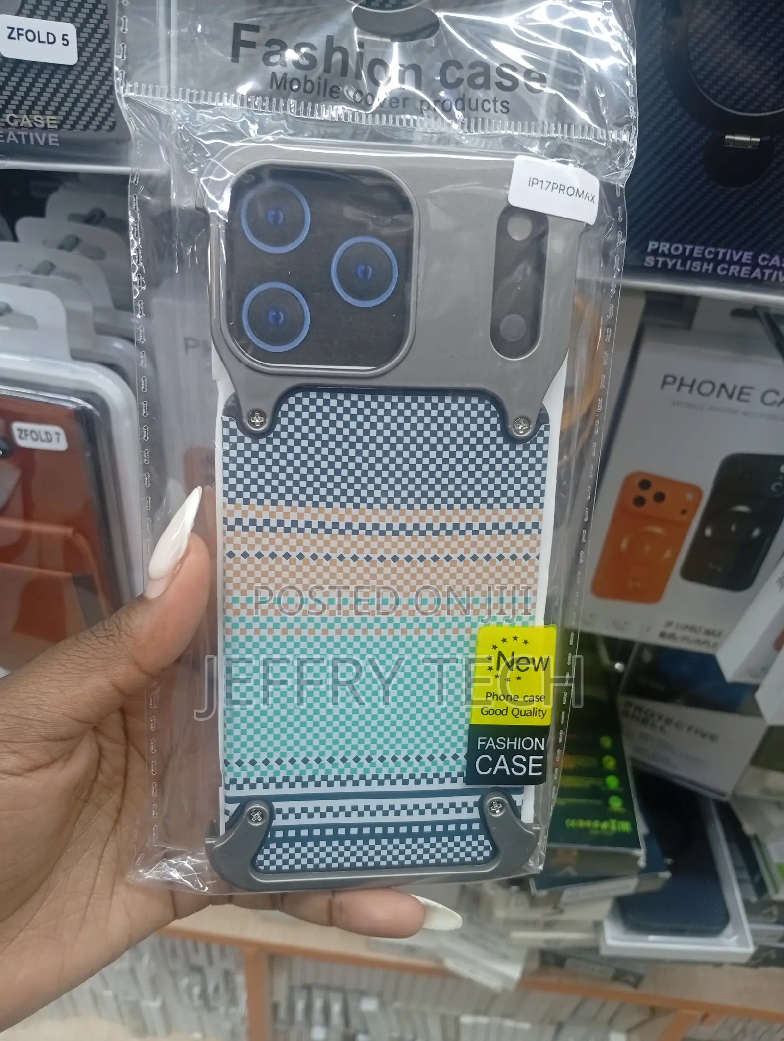 Oatsbasf Metal Frameless Cases for the iPhone 17 Pro Max