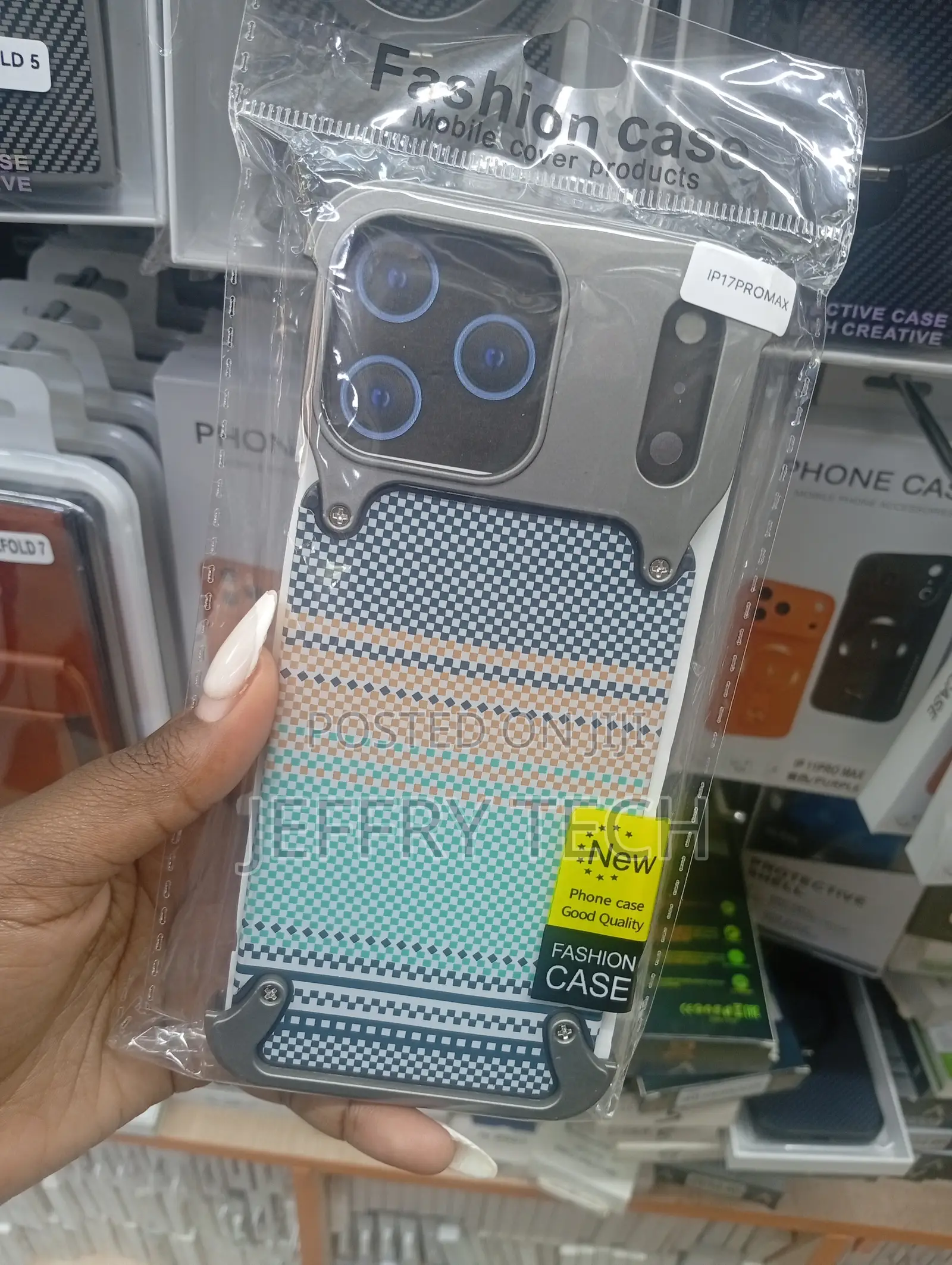Oatsbasf Metal Frameless Cases for the iPhone 17 Pro Max