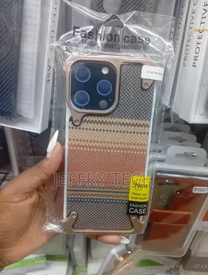 iPhone 14 Pro Max Aramid Fiber Metal Case With Rotating .