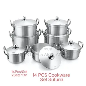 Tornado 14pc Stainless Steel Sufuria