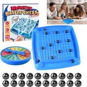 Fun Family Magnetic Battle Chess Board Game for Kids Adults