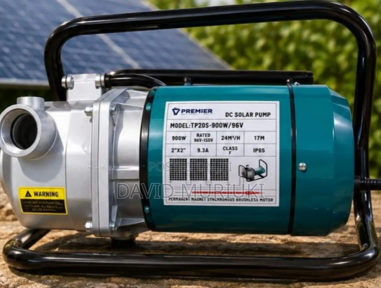 Premier Dc Solar Surface Pump 900w.