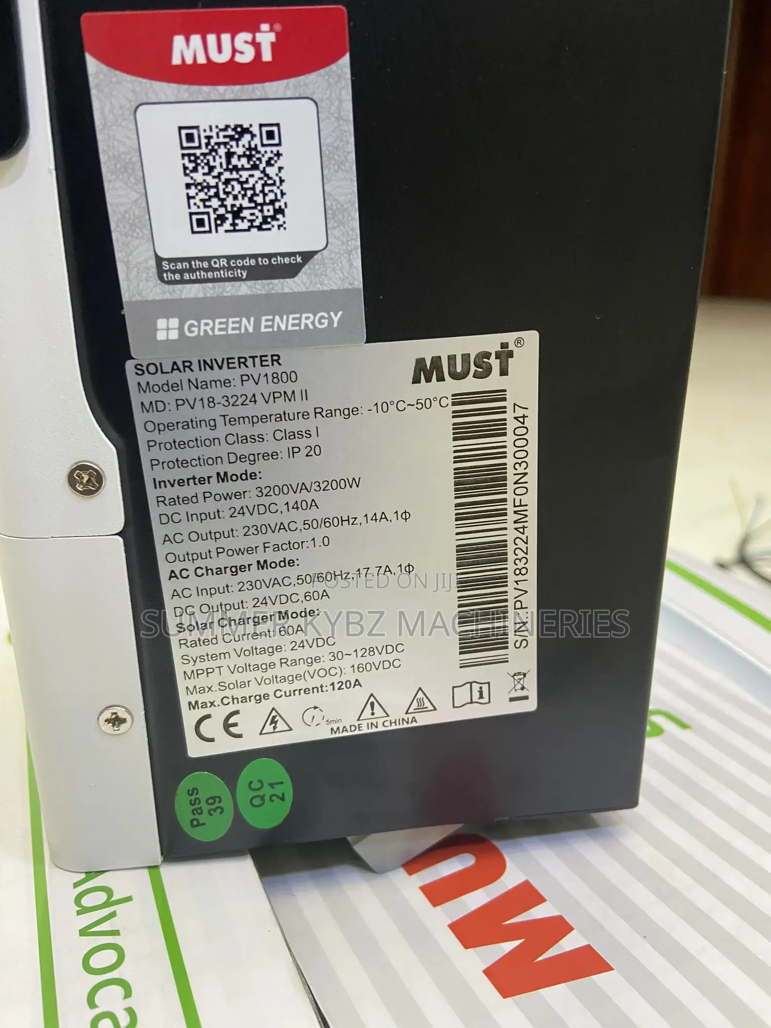 Must Solar Inverter 3200w