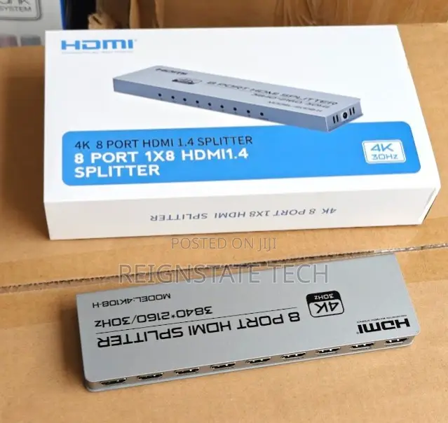 8way Hdmi Splitter Full Hd Resolution