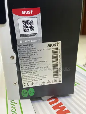 Must 3.2 Kva 24v 60a Hybrid Solar Inverter