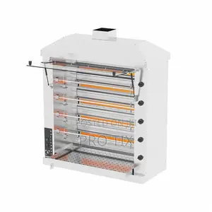 Gas Chicken Rotisserie Commercial Roasting Machine 220v