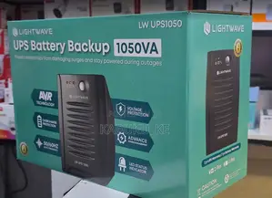 1050va Ups Backup Battery 1kva Lightwave Ups With 2 Universal Outlets
