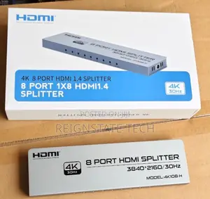 Hdmi Splitter 1×8 – Ultra Hd (1 Input 8 Outputs)