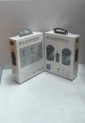 Professional F11 Wireless Mic – Loud Clear Sound
