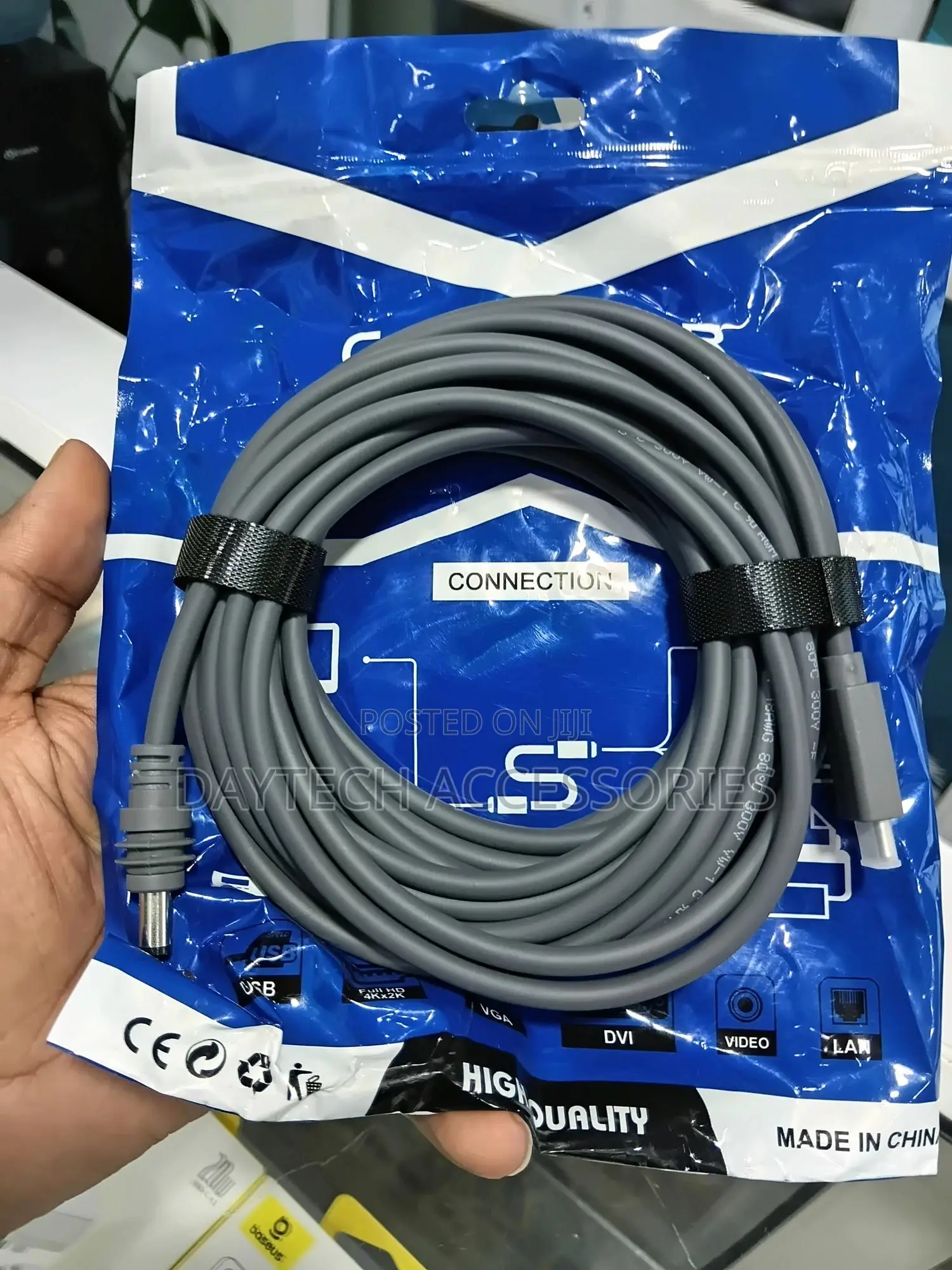 Starlink 5m Mini Usb Type C Input to Dc Power Cable.