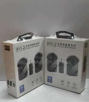 F11 Wireless Lavalier Microphone for Tiktok Youtube Interviews
F11wire