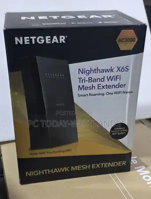 Netgear Nighthawk X6s Tri-Band Wifi Mesh Extender Ac3000-100nas