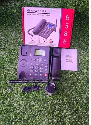 6588 Wireless Desktop Phone – Dual Sim GSM Phone