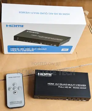 Hdmi 4x1 Quad Multi-Viewer Full Hd