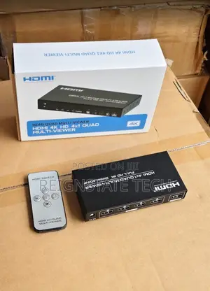 Hdmi Quad Display Switcher – 4 Inputs 1 Output Full Hd