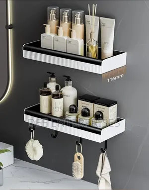 Modern Wall Mount Bathroom Shelf