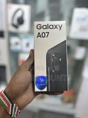 New Samsung Galaxy A07 128 GB Black