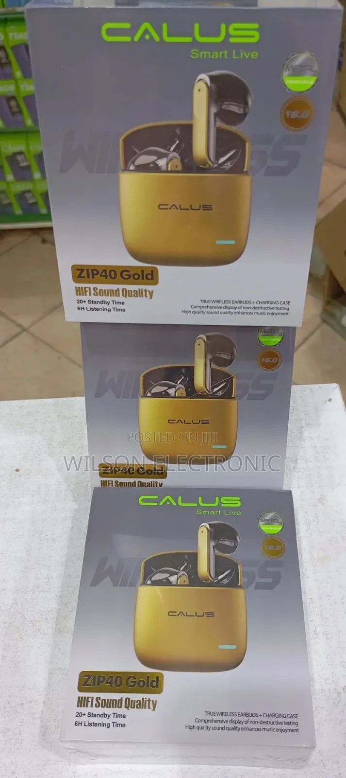 Zip40 Earbuds. Calus Earbuds