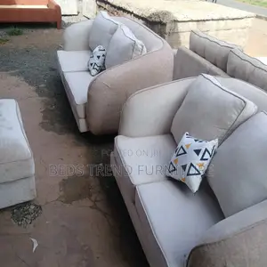 Beige 5 Seater Seater Sofas.