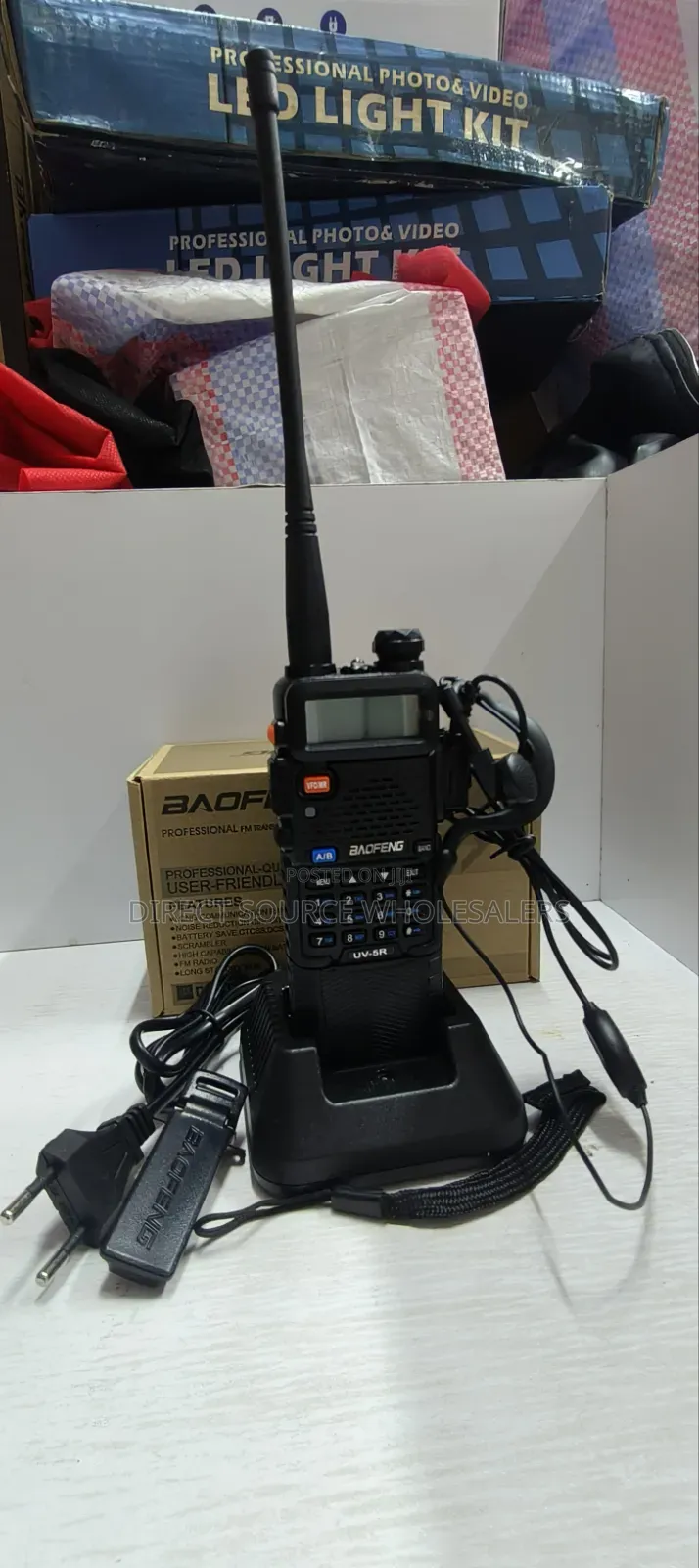 Uv-5r Plus Long Range Two Way Radio
