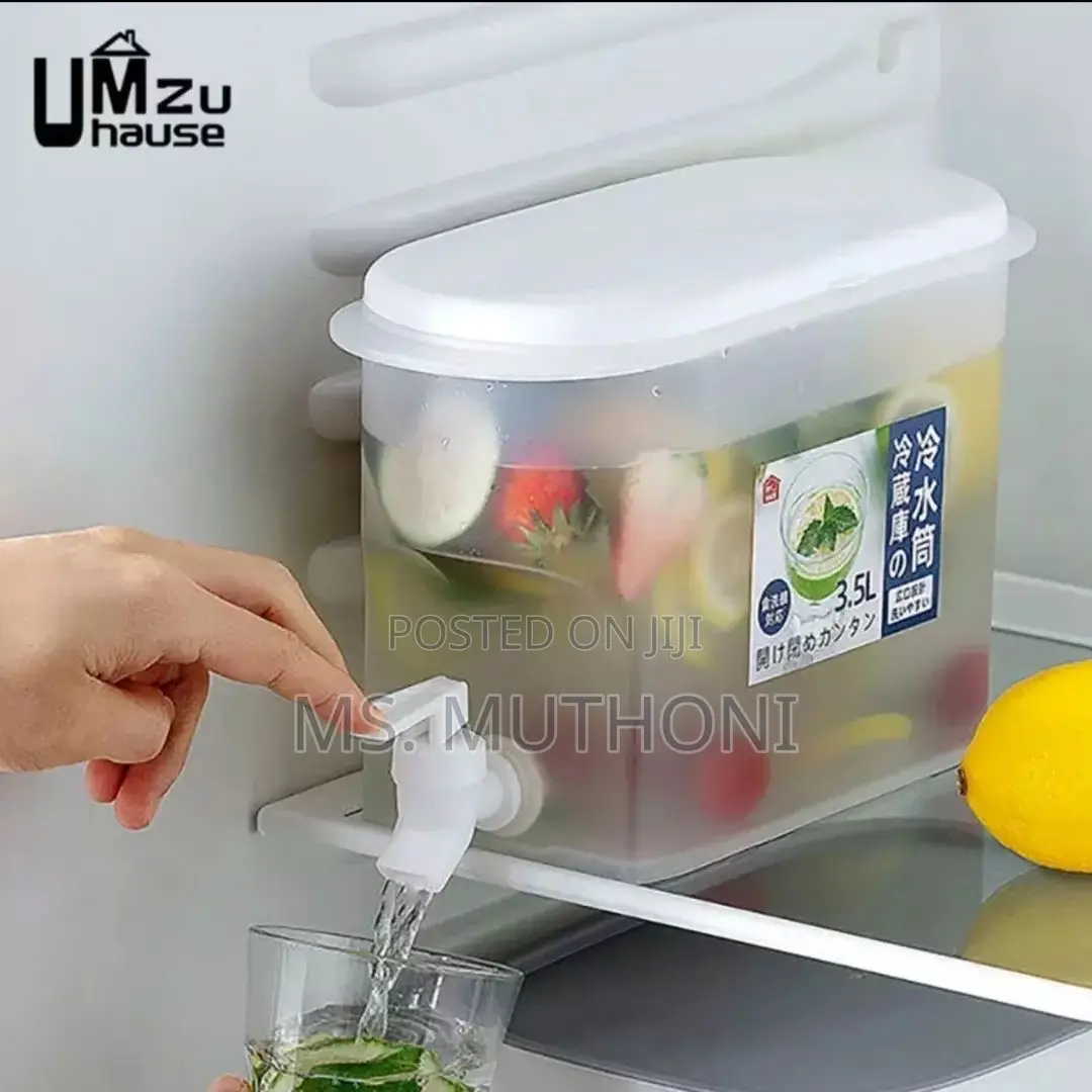 3.5-Liter Plastic Beverage Container