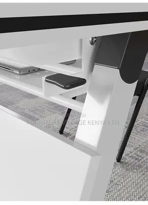 White Folding Office Training and Conference Table