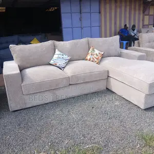 High Density Cushioned 6 Seater L Seat.