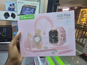 Smartberry A58 Plus Bluetooth Calling Ladies Watch Set