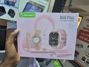 A58 Plus Ladies Luxury Smart Watch Gift Set, 2.02-Inch Display