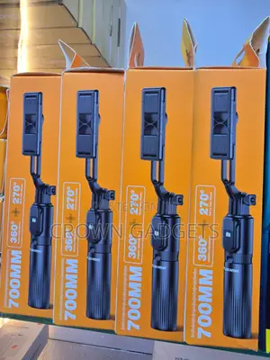 Live- 3-in-1 Selfie Stick 700mm Tripod With Led Light
