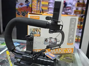 Plokama Pk-777 Video Making Kit With Mic Led Light Stabilizer Kits