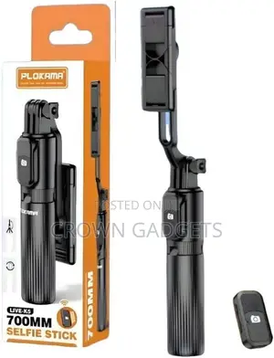 Plokama Live- Wireless Selfie Stick With Led Remote