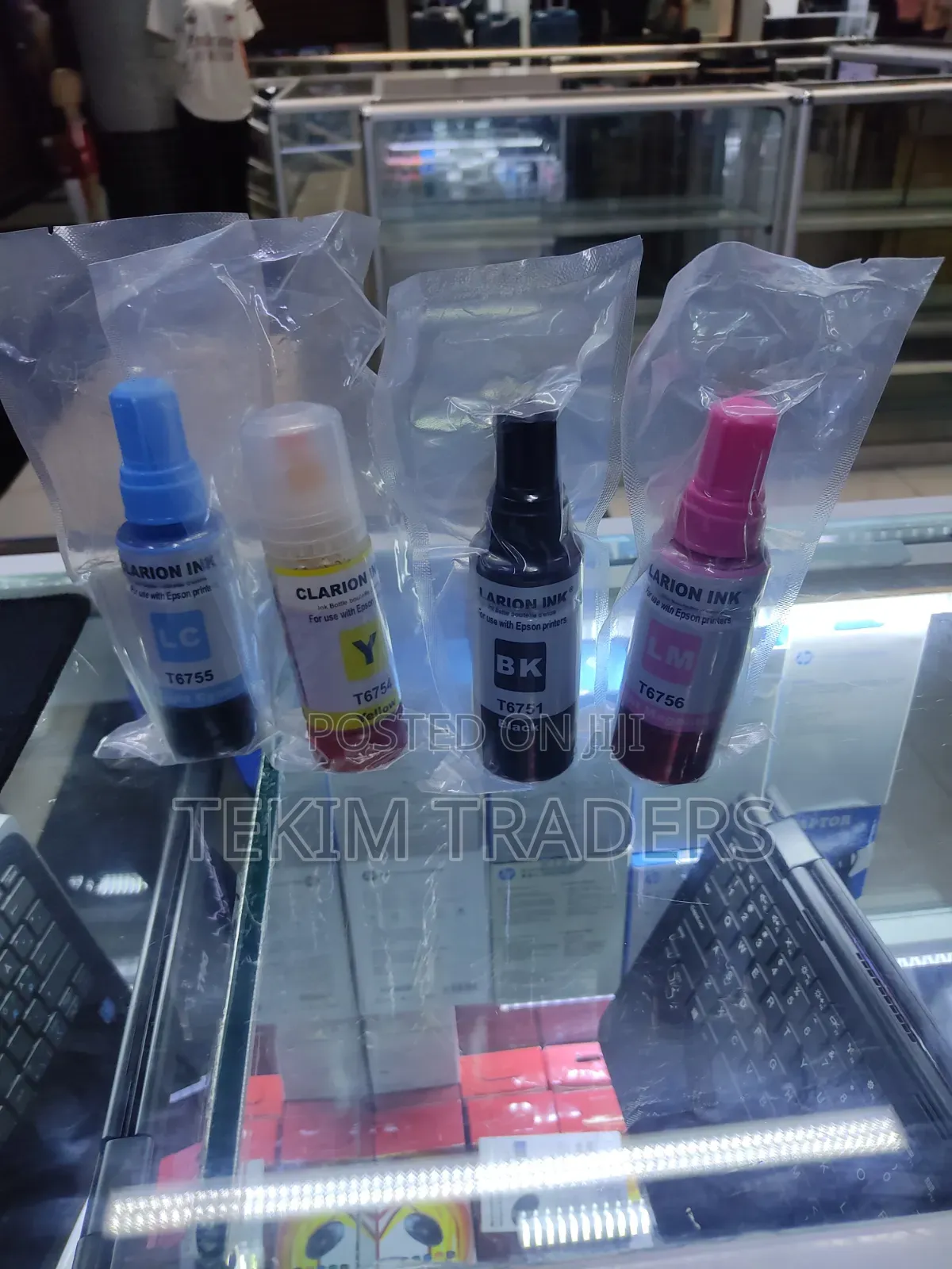 Clarion Printer Refill Ink - Set of 4 Epson Ink