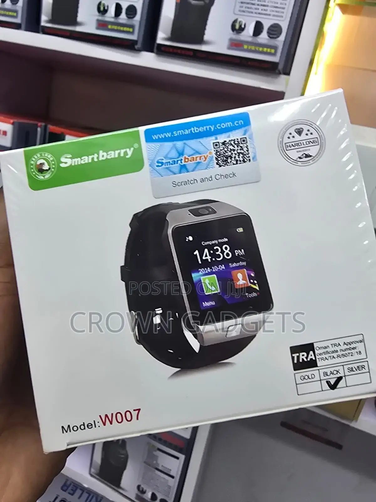 Smartberry W007 Smartwatch Android Notification Sync Watch