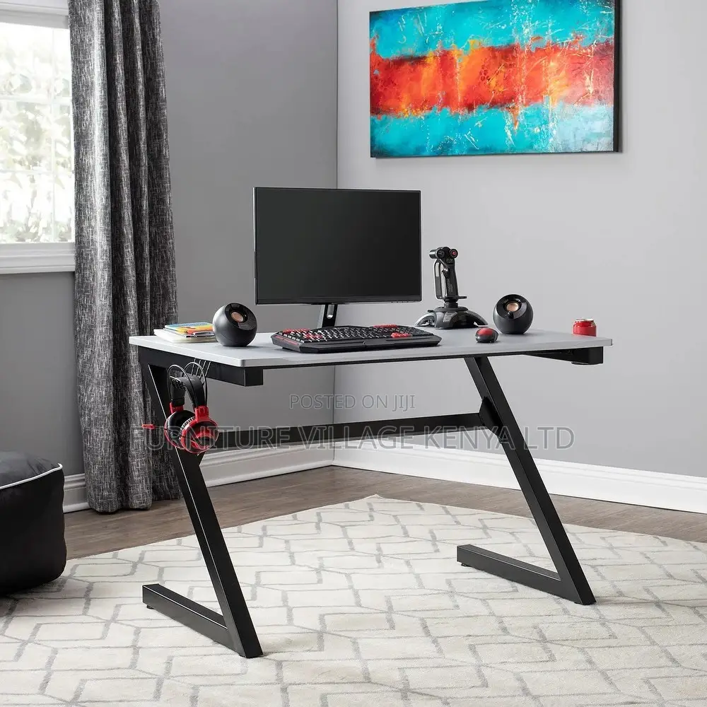 Modern Black Generic Smart Gaming Desk