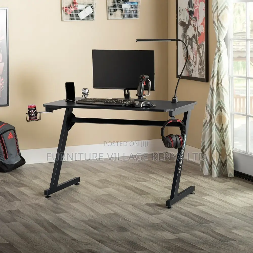 Modern Black Generic Smart Gaming Desk
