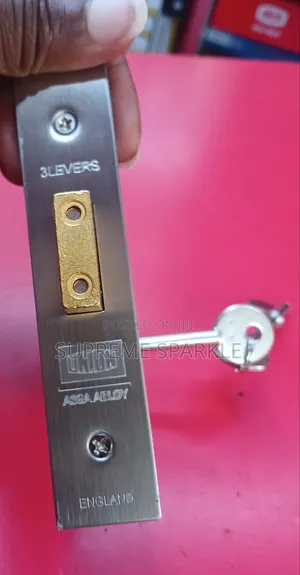 Union - 3lever Mortice Deadlock/Union Assa Abloy Mortice Deadlock