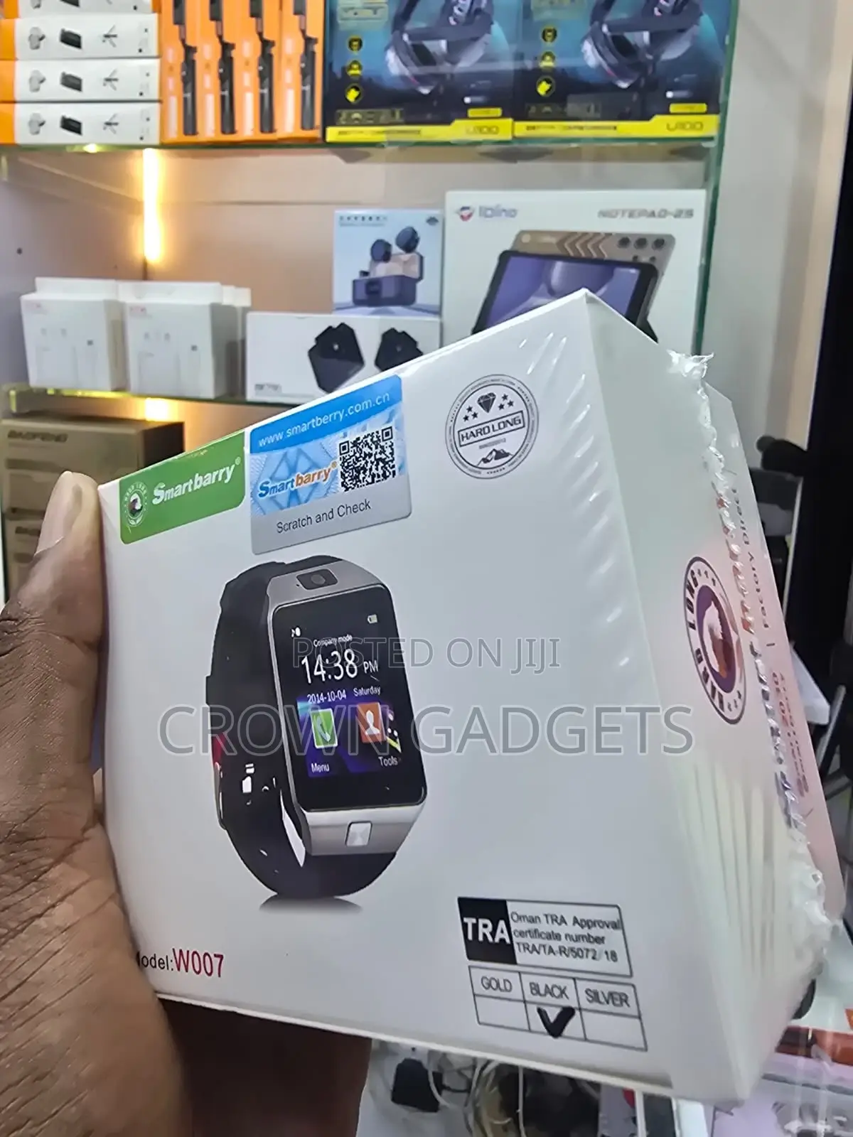 W007 Camera Smartwatch Bluetooth Android Sync Watch