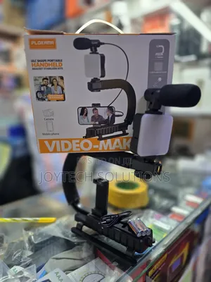 Plokama Pk-777 Pro Vlogging Kit Mic Led Light Tripod
