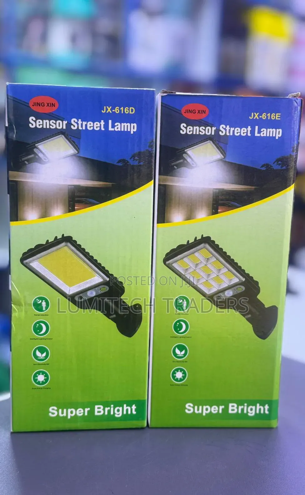 Mini Streetlight With Sensor (Jx-616e)