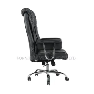 High-Leather Executive Swivel Office Chair