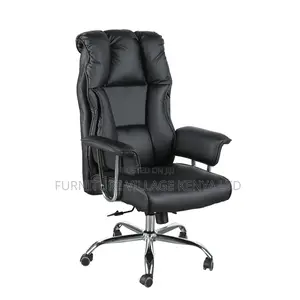 High-Leather Executive Swivel Office Chair