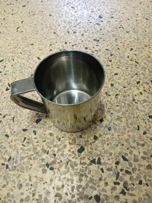 6 Pc Stainless Steel Mug (9 Cm) 500 Ml