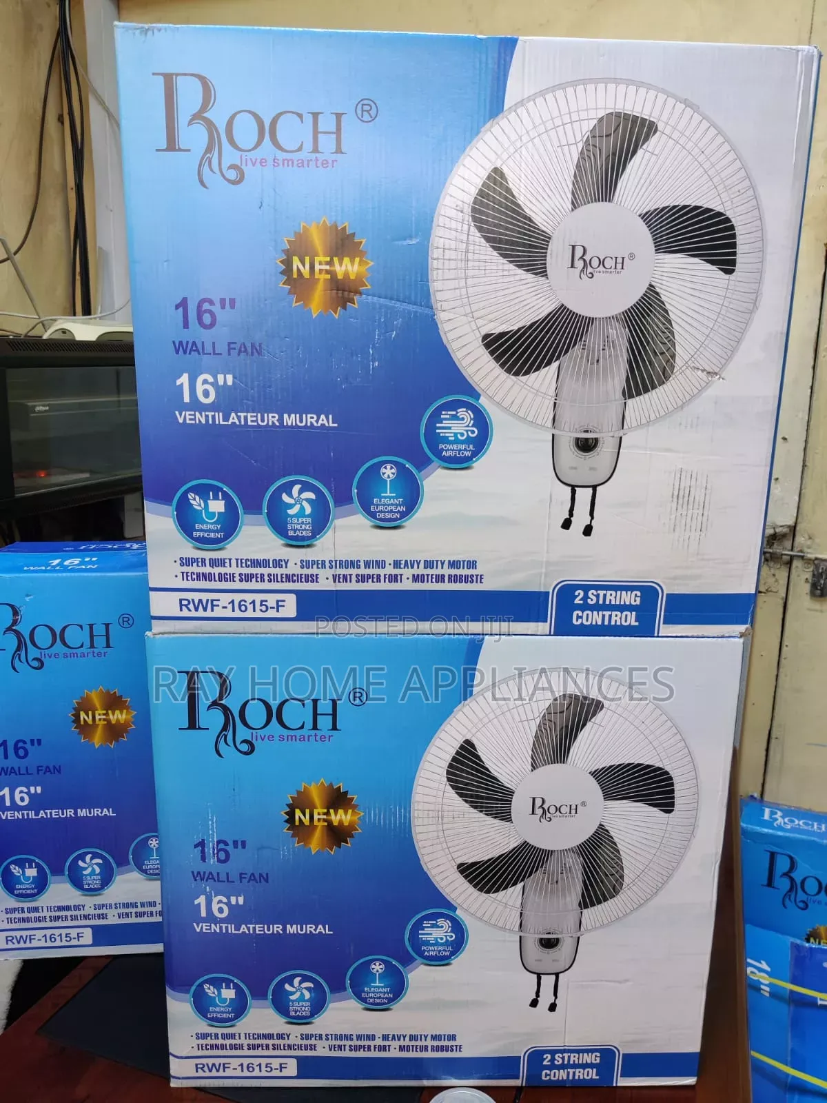 Roch Wall Fan 16"