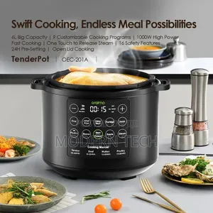 Oraimo Tenderpot 6l 1000w Pressure Cooker